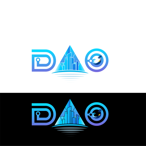 Logo — island DAO — let's buy an island — Ethereum blockchain Ontwerp door journeydsgn
