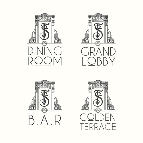 Grand Hotel Gastronomy - modern but with respect to the glory times Design by haganhuga