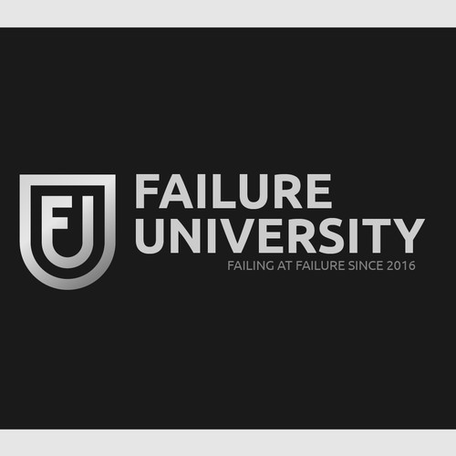 Edgy awesome logo for "Failure University" Réalisé par Craft4Web