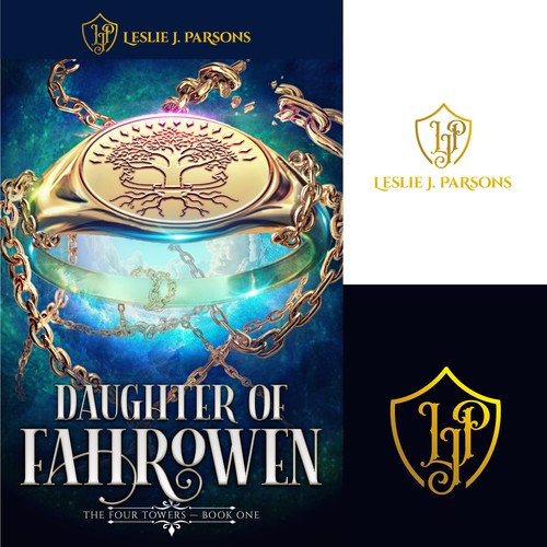 Create a brand package for an indie author of epic fantasy Design by Tanny Dew ❤︎