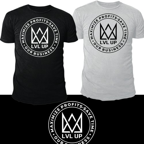 コンペ「New Shirt Design for LVL Up Imaging」のデザイン by S U T A ™さん 