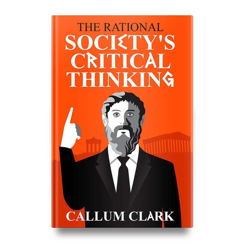 A classical yet modern book cover for philosophy/critical thinking Design by kostis Pavlou