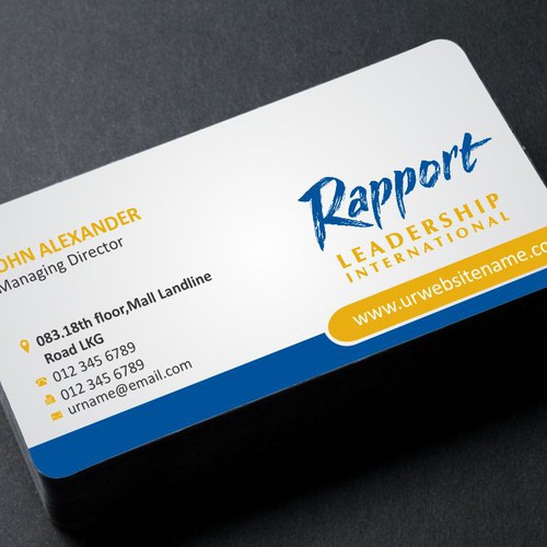 New business cards designs Design réalisé par Shoaib Perfect