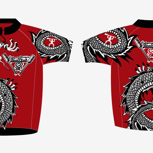 Dragon Boat Team Jersey Tshirt contest