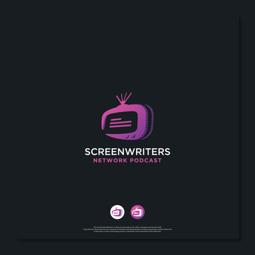 Screenwriting Community Seeks Inventive Logo! Design réalisé par RARETRAX