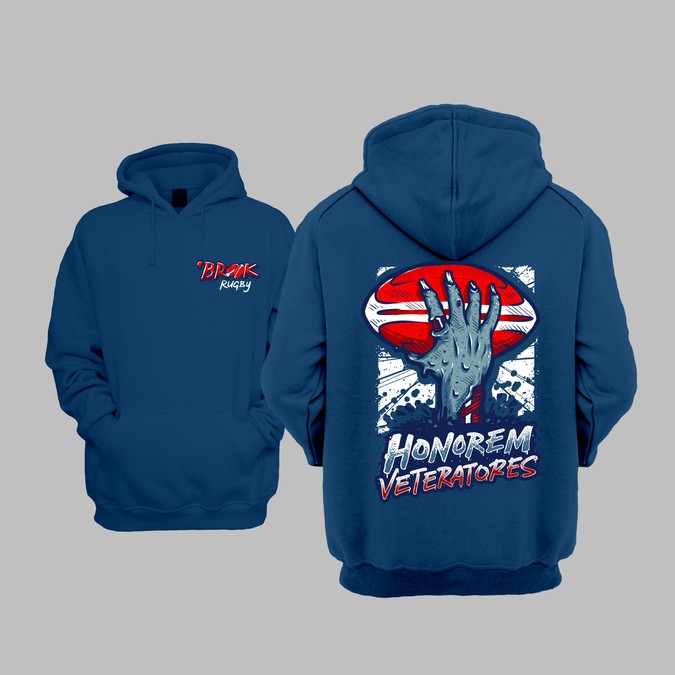 School Rugby Hoodie | Kleding of accessoires ontwerpwedstrijd