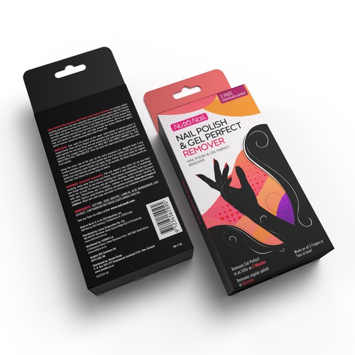 Nutra Nail Gel Remover Design by sougatacreative