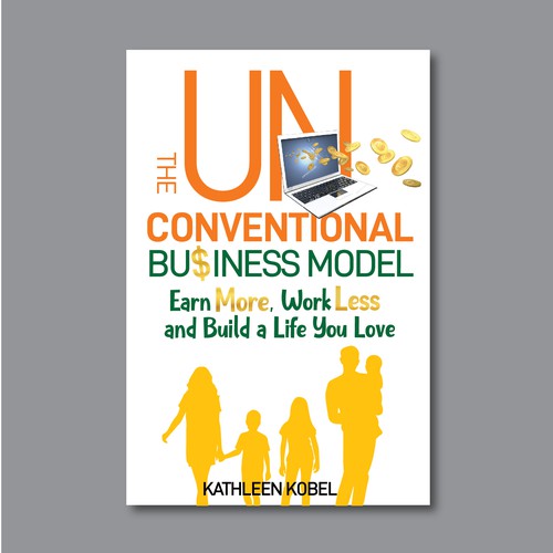 Book Cover Design (The Unconventional Business Model) Design by Desry