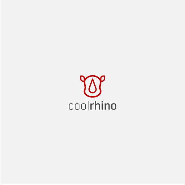 rhino logo design