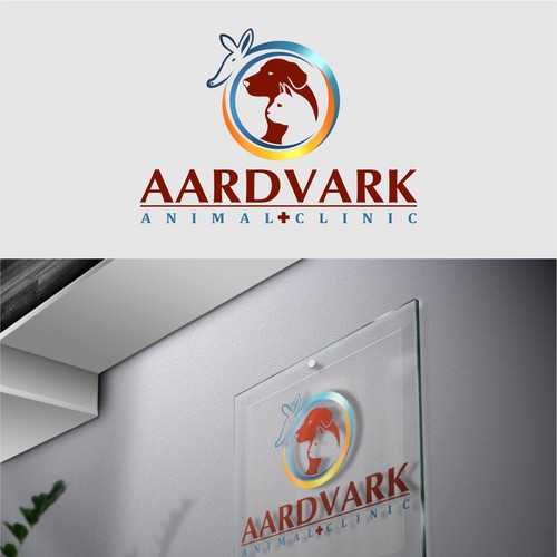 Create a logo for a small animal clinic - Aardvark Animal Clinic | Logo