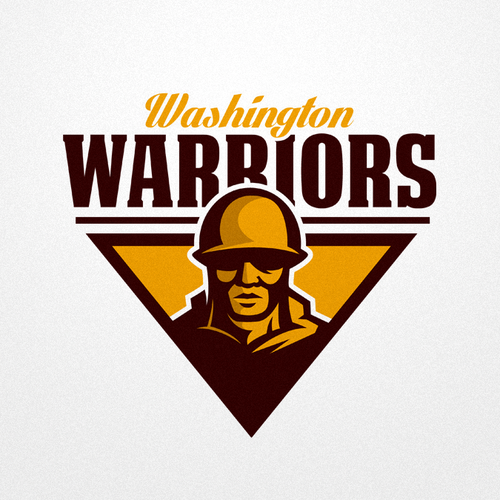 Community Contest: Rebrand the Washington Redskins  Diseño de Rom@n