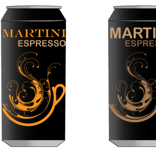 Logo / Product Design for new Espresso Martini beverage Design by khan.mahnoor24