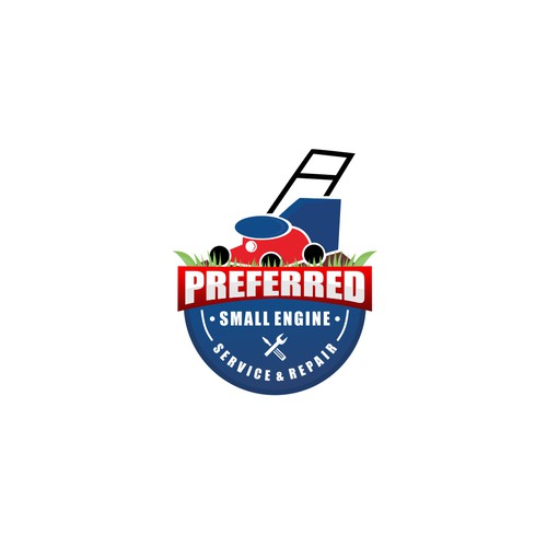 Need Eye Catching Logo for Small Engine Repair business. | Logo design