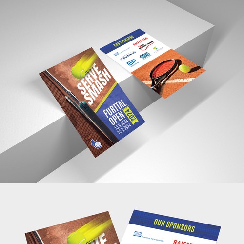 Aces & Action: Cool Flyer for a Tennis Tournament Design by vcreatived