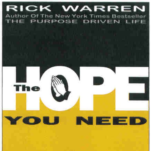 Design Rick Warren's New Book Cover Diseño de Muncher