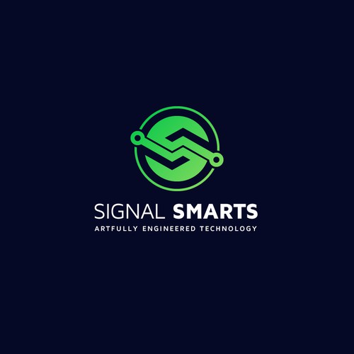 Design a Modern, Geometric Logo for Signal Smarts: We are Network and Wireless Technology Artists!! Design by cs_branding