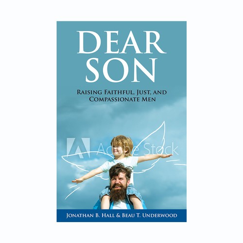 Dear Son Book Cover/Chalice Press Diseño de Brushwork D' Studio