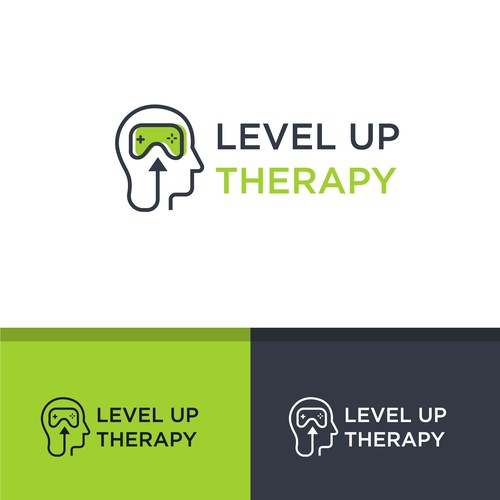 Gamer-inspired logo for mental health practice Design by smitadesign