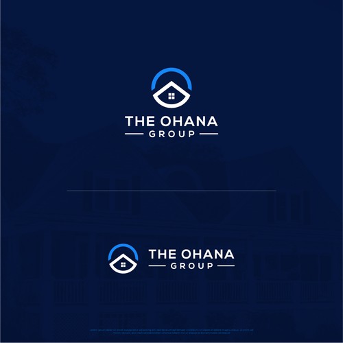 Logo for a real estate brokerage that treats you like family Design by Fector Design