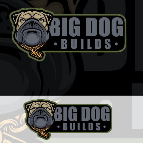 Big Dog Builds Logo Design by marcuz030