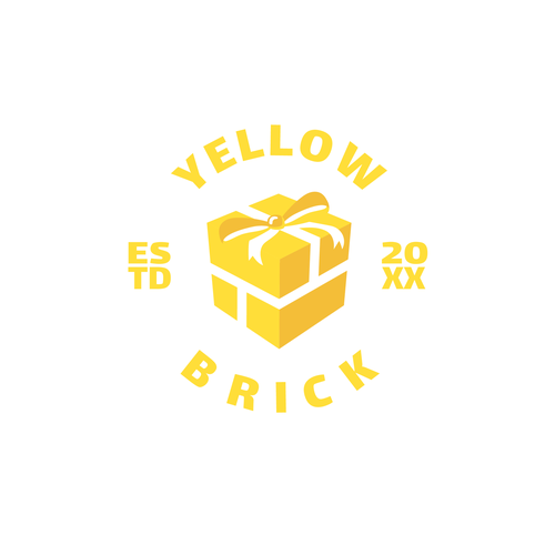 Yellow Brick Logo Design by Midocky Agency