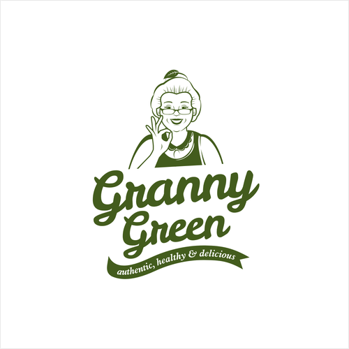 Granny Green Logo Food Products Logo Design Contest 99designs