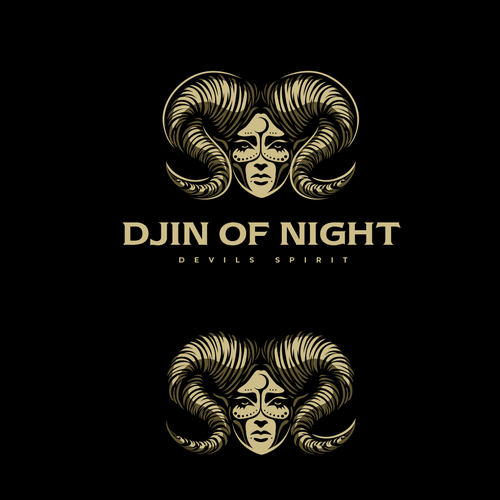 DJIN OF NIGHT (GIN) Design by kil_pixel