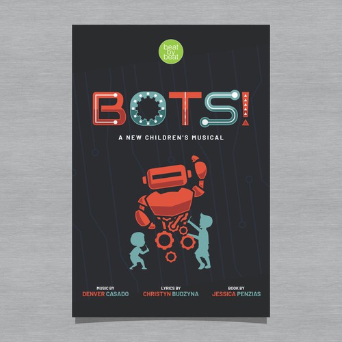 Design eye-catching poster for a contemporary NEW MUSICAL Design by Syarif HC