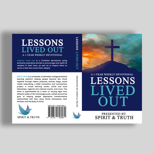 We need a captivating cover for our 1-year Devotional! Design by Zahari Studio