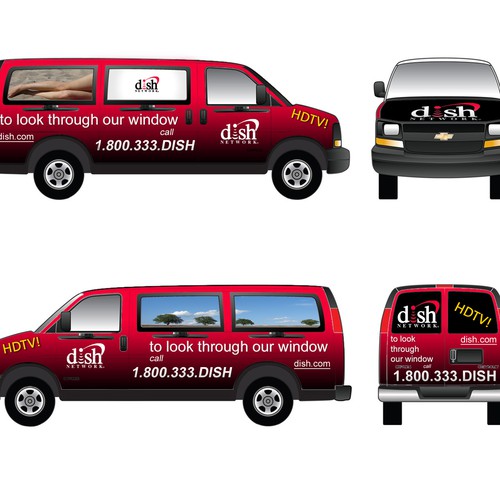 V&S 002 ~ REDESIGN THE DISH NETWORK INSTALLATION FLEET Design by sculptor