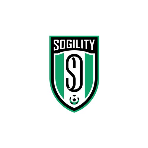 Football Crest Design for Sogility Design by danoveight