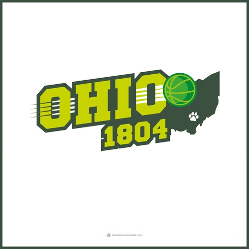 Diseño de Basketball Logo for Ohio 1804 - Your Winning Logo Featured on Major Sports Network de ArsDesigns!