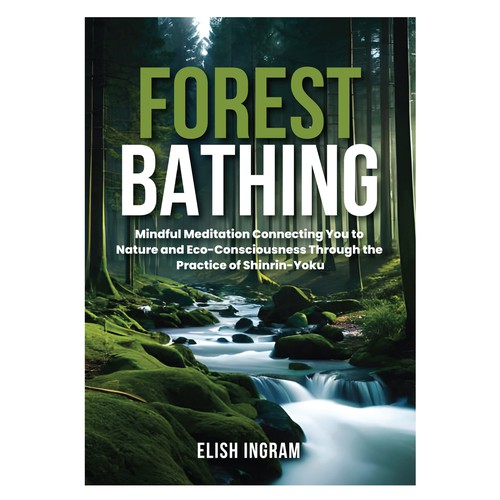 Diseño de Design a Cover for Book on Forest Bathing de 99_master