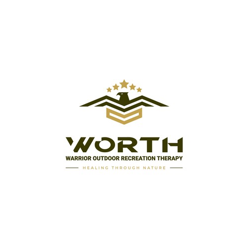 Warrior Outdoor Recreation Therapy - WORTH Logo Design Contest Design by Designs by Alex