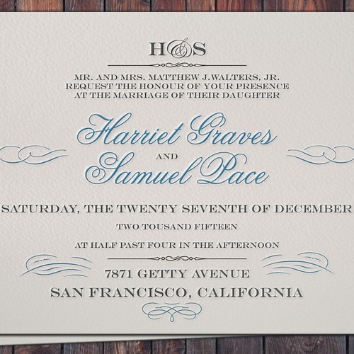 Card or invitation contest entry by Cirque du Franka