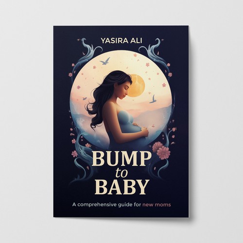 Design di Design a pregnancy book cover for first time moms di Ayawae Creative