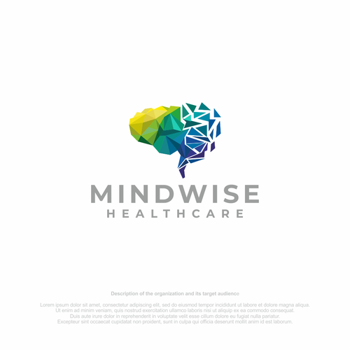 Create a logo for a startup brain health clinic (Mindwise Healthcare) Design by petar k