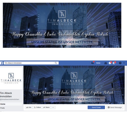 Facebook cover contest entry by morningglory