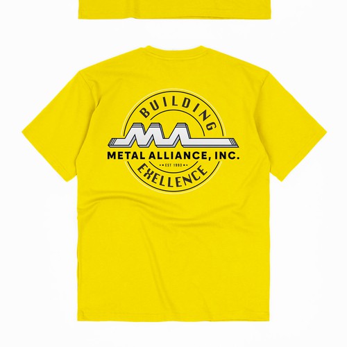 T-shirt design for high quality construction company Design by gunadika
