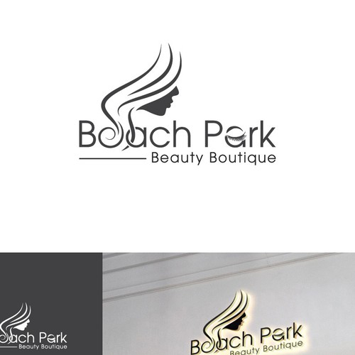 Design a 3d logo for a luxury beauty salon attached photos for