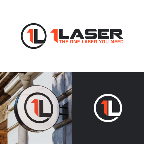 Please design the best logo for consumer laser industry for "1 Laser" Design by canda