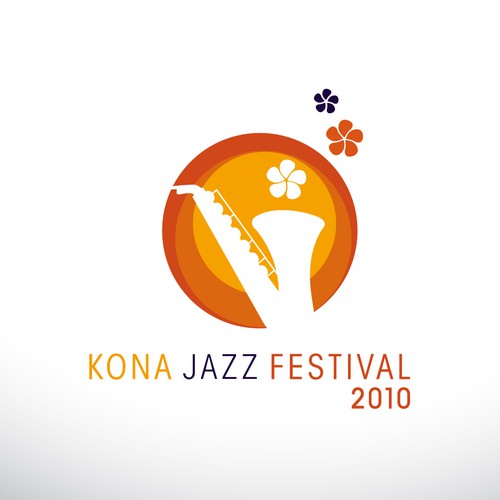 Logo for a Jazz Festival in Hawaii Design by vebold