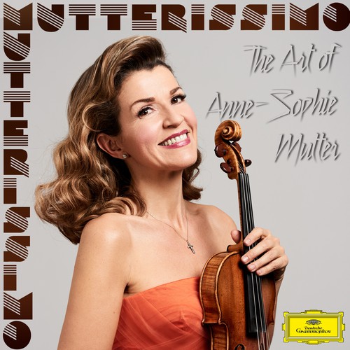 Illustrate the cover for Anne Sophie Mutter’s new album Diseño de 3000ad