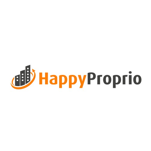 Creer le logo de Happy Proprio Design by dot plus