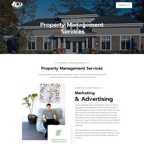 **Upgrade** existing website.  Tons of High Res existing imagery! Design by FuturisticBug