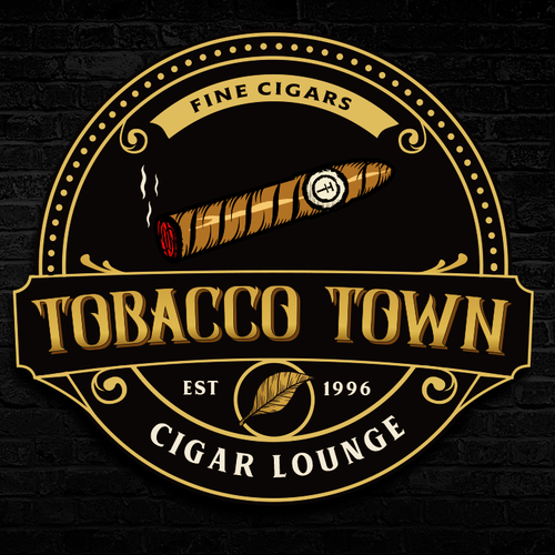 Cigar Lounge Logo Design and Identity Design by Agenciagraf