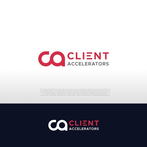 App & Website Logo Client Accelerators Design by Saurio Design