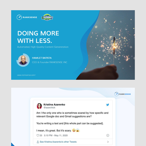 "Powerpoint Template for SEO Automation Presentations" winning PowerPoint template