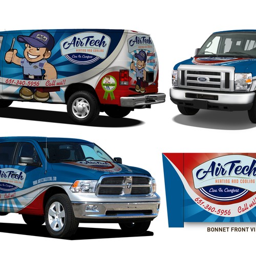 Create the next signage for Airtech heating and cooling Design by Cancelluca Design