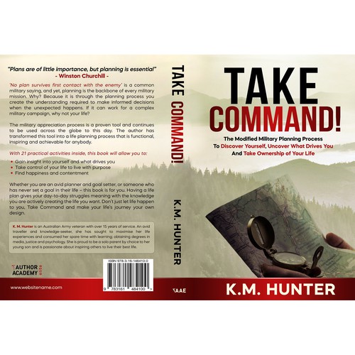 Design my book cover to Take Command! Design by HRM_GRAPHICS